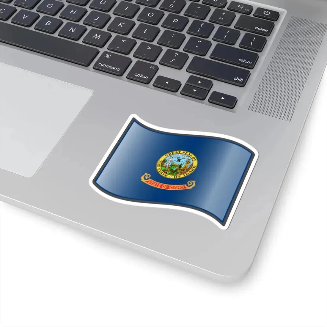Nuvola Idaho flag (United States) STICKER Vinyl Kiss-Cut Decal - The Sticker Space