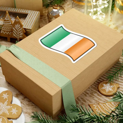 Nuvola Irish flag (Ireland) STICKER Vinyl Kiss-Cut Decal - The Sticker Space
