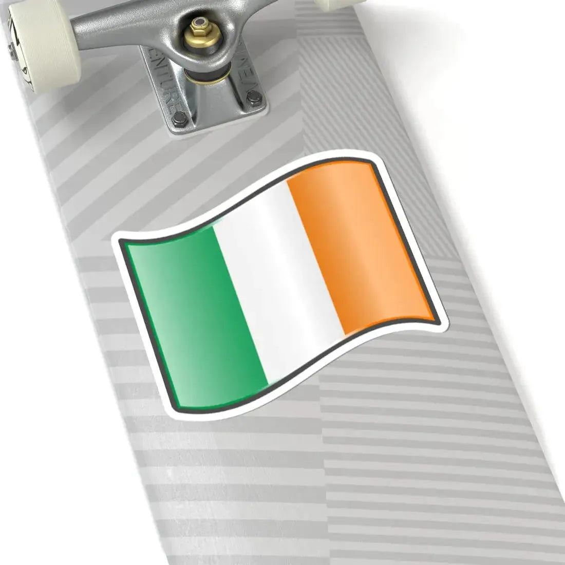 Nuvola Irish flag (Ireland) STICKER Vinyl Kiss-Cut Decal - The Sticker Space