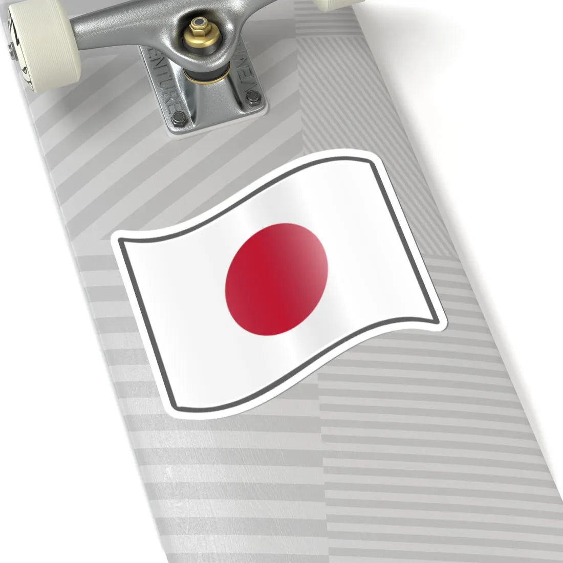 Nuvola Japan flag (Japan) STICKER Vinyl Kiss-Cut Decal - The Sticker Space