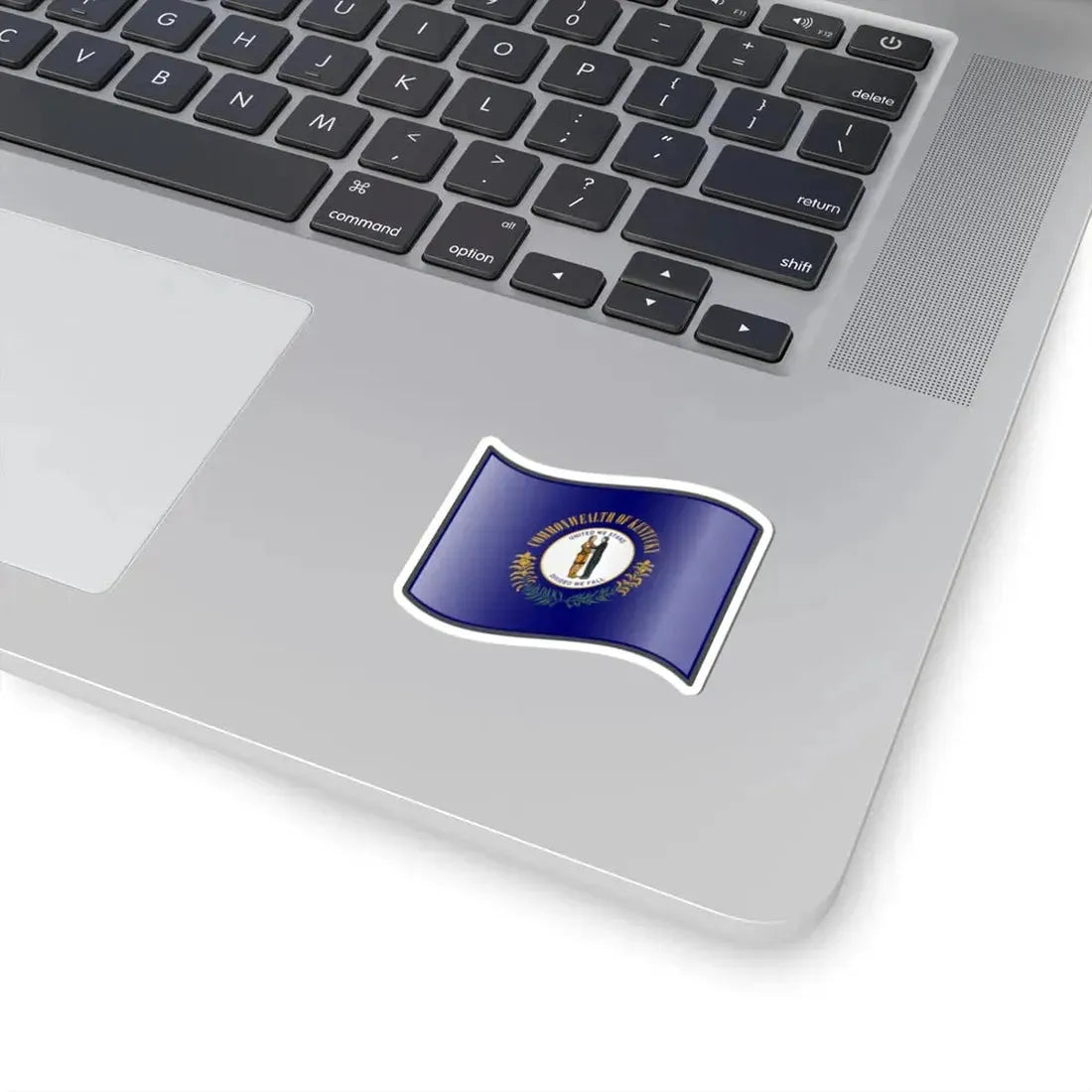 Nuvola Kentucky flag (United States) STICKER Vinyl Kiss-Cut Decal - The Sticker Space