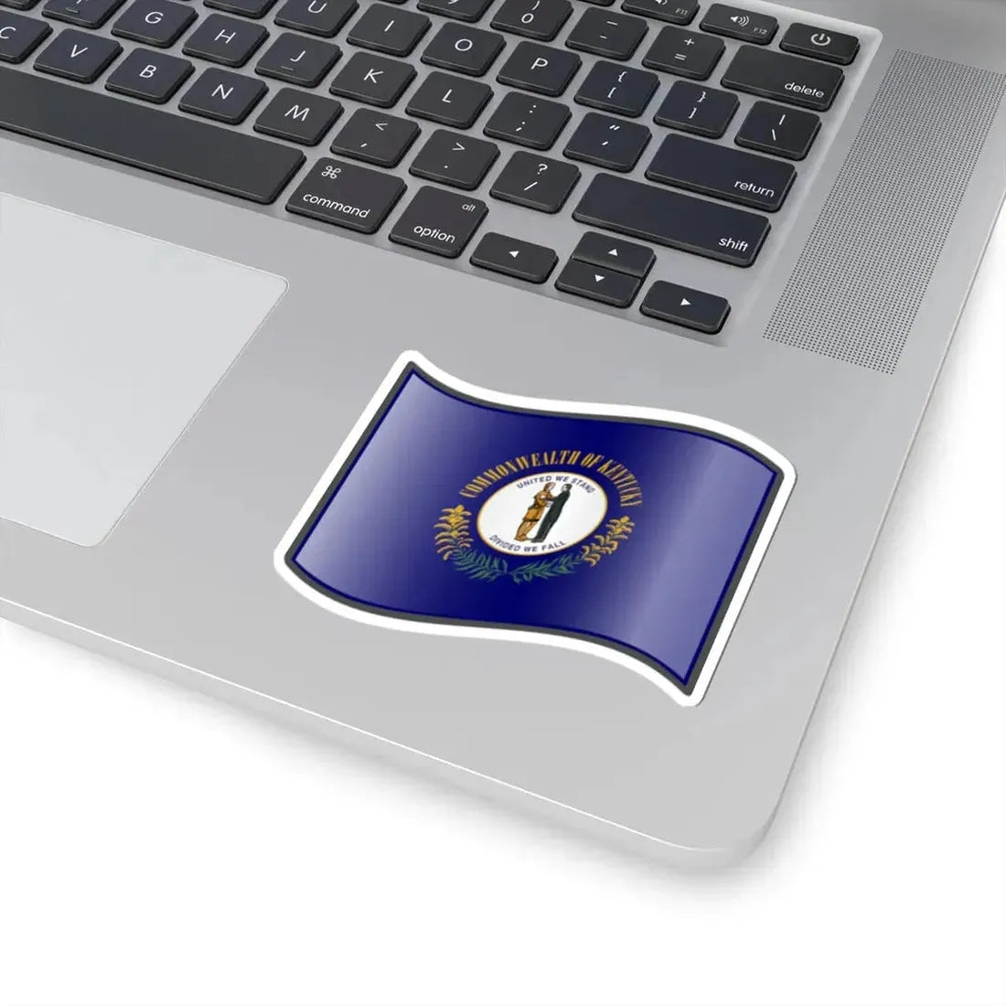 Nuvola Kentucky flag (United States) STICKER Vinyl Kiss-Cut Decal - The Sticker Space