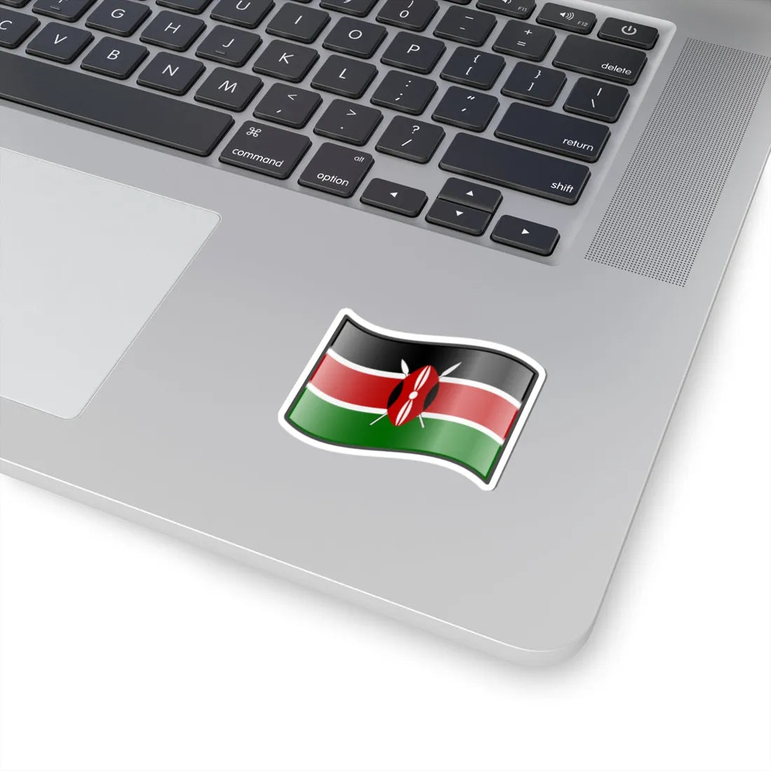 Nuvola Kenyan flag (Kenya) STICKER Vinyl Kiss-Cut Decal - The Sticker Space