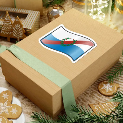 Nuvola La Rioja flag (Argentina) STICKER Vinyl Kiss-Cut Decal - The Sticker Space