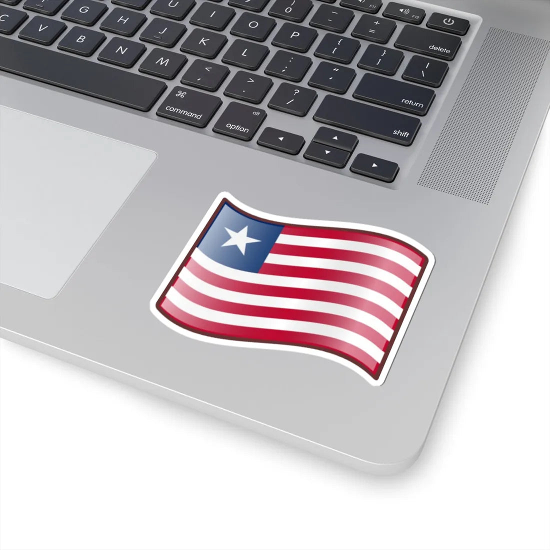Nuvola Liberian flag (Liberia) STICKER Vinyl Kiss-Cut Decal - The Sticker Space