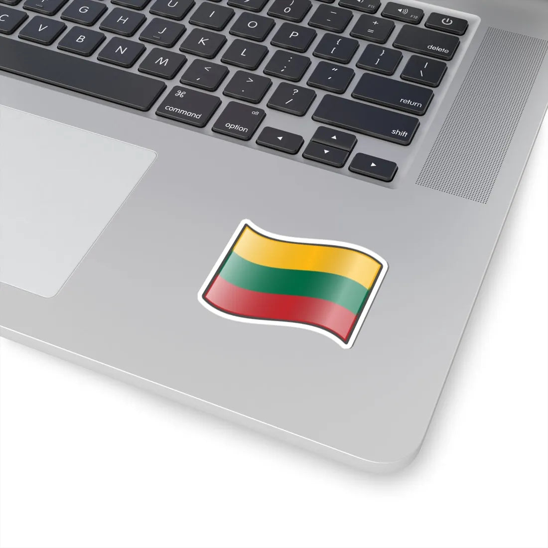 Nuvola Lithuanian flag (Lithuania) STICKER Vinyl Kiss-Cut Decal - The Sticker Space