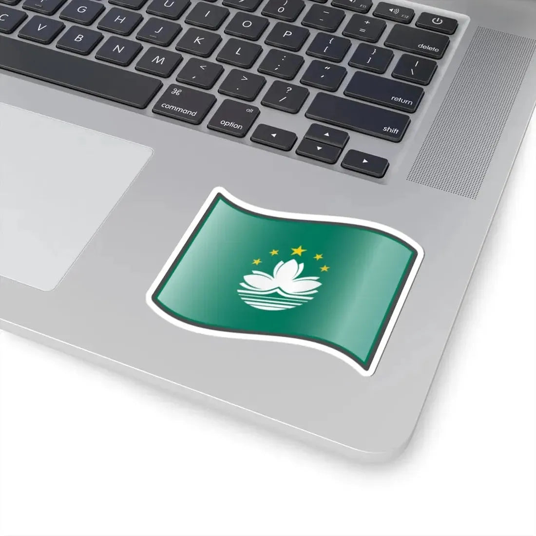 Nuvola Macau flag (China) STICKER Vinyl Kiss-Cut Decal - The Sticker Space