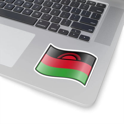 Nuvola Malawian flag (Malawi) STICKER Vinyl Kiss-Cut Decal - The Sticker Space