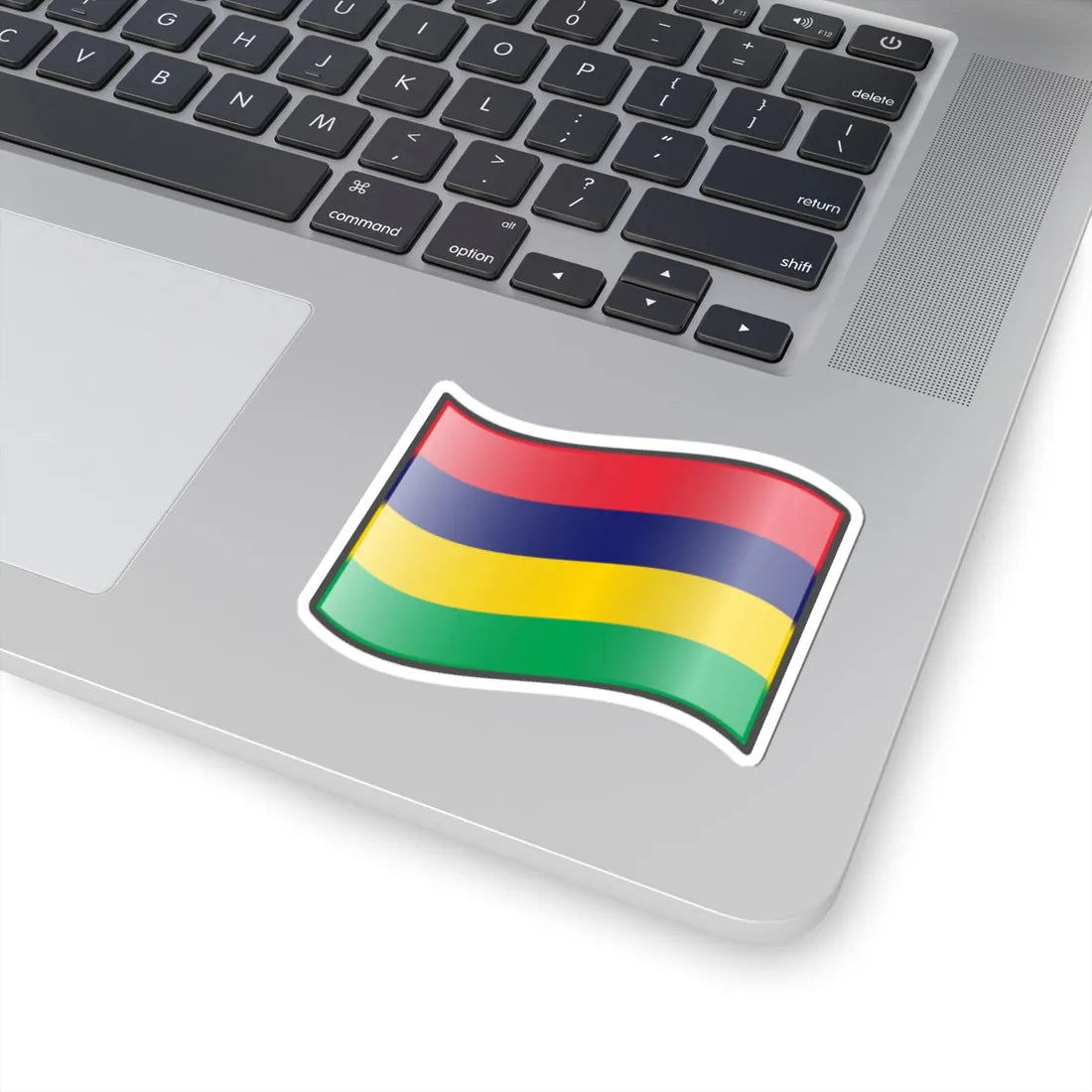 Nuvola Mauritian flag (Mauritius) STICKER Vinyl Kiss-Cut Decal - The Sticker Space