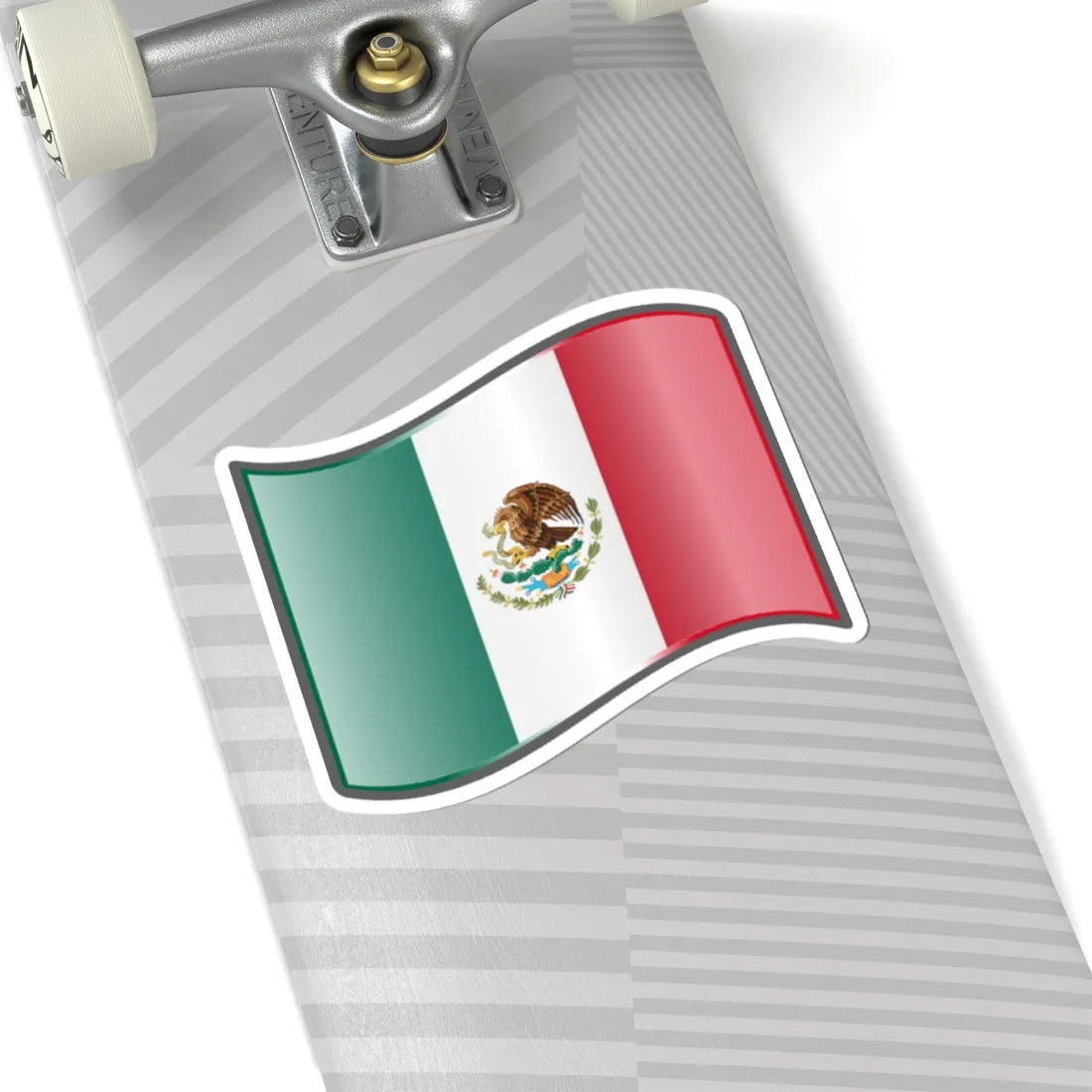 Nuvola Mexico flag (Mexico) STICKER Vinyl Kiss-Cut Decal - The Sticker Space