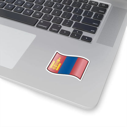 Nuvola Mongolian flag (Mongolia) STICKER Vinyl Kiss-Cut Decal - The Sticker Space