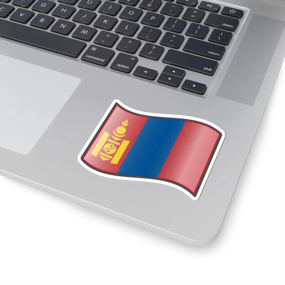 Nuvola Mongolian flag (Mongolia) STICKER Vinyl Kiss-Cut Decal - The Sticker Space