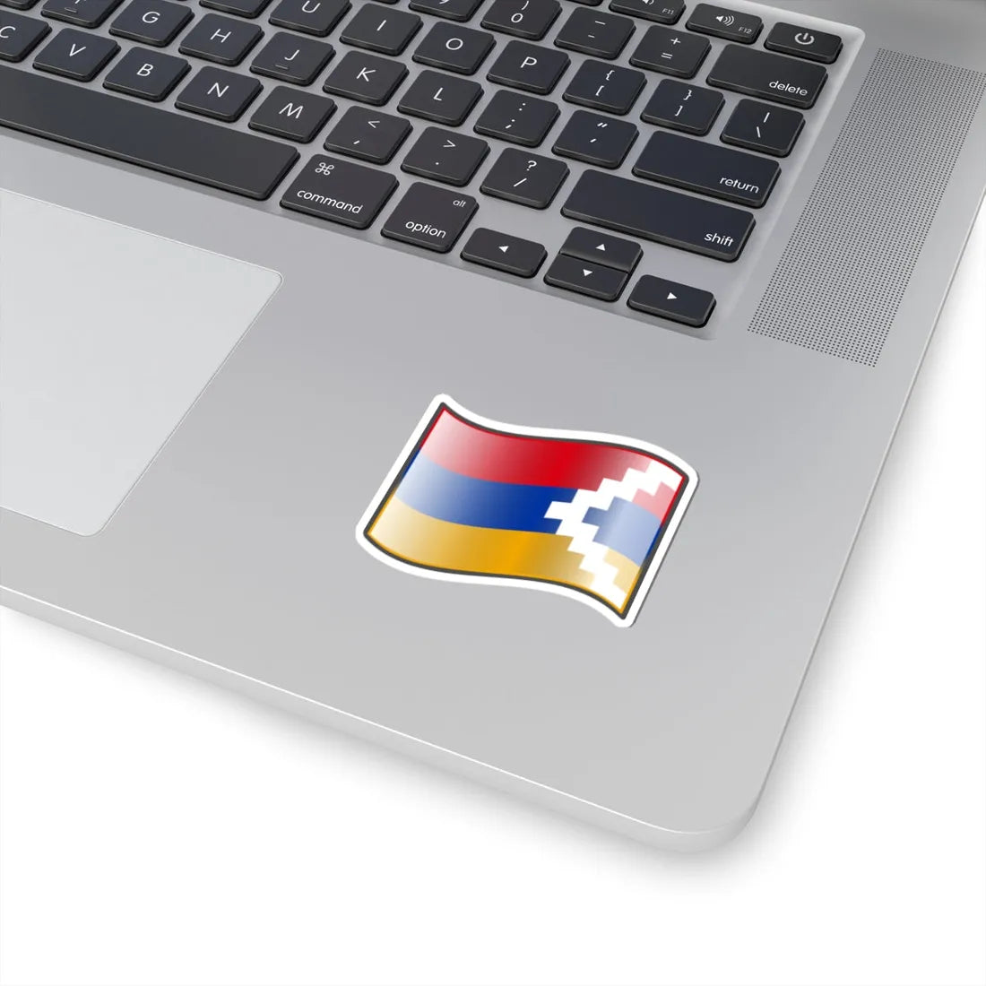 Nuvola Nagorno-Karabakh flag STICKER Vinyl Kiss-Cut Decal - The Sticker Space