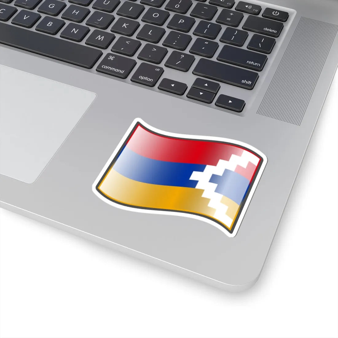 Nuvola Nagorno-Karabakh flag STICKER Vinyl Kiss-Cut Decal - The Sticker Space