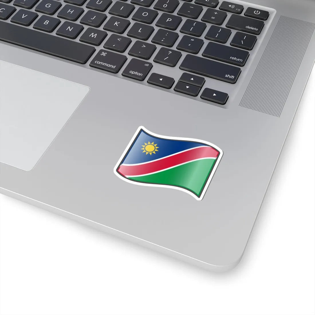 Nuvola Namibian flag (Namibia) STICKER Vinyl Kiss-Cut Decal - The Sticker Space