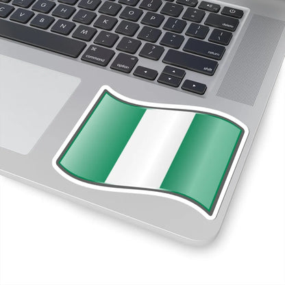 Nuvola Nigerian flag (Niger) STICKER Vinyl Kiss-Cut Decal - The Sticker Space