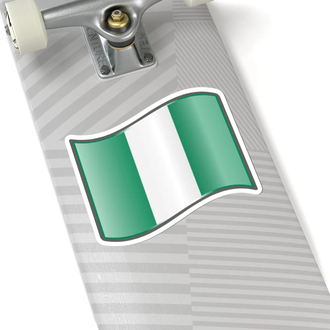 Nuvola Nigerian flag (Niger) STICKER Vinyl Kiss-Cut Decal - The Sticker Space