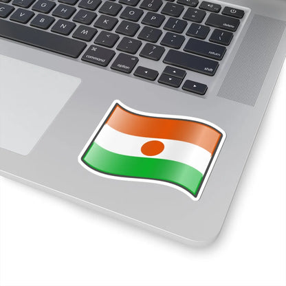 Nuvola Nigerien flag (Niger) STICKER Vinyl Kiss-Cut Decal - The Sticker Space
