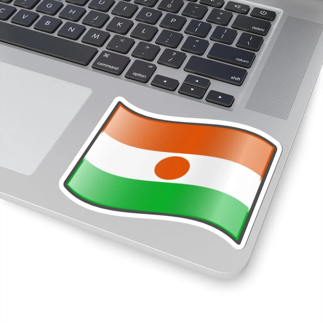 Nuvola Nigerien flag (Niger) STICKER Vinyl Kiss-Cut Decal - The Sticker Space