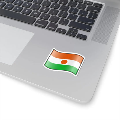 Nuvola Nigerien flag (Niger) STICKER Vinyl Kiss-Cut Decal - The Sticker Space