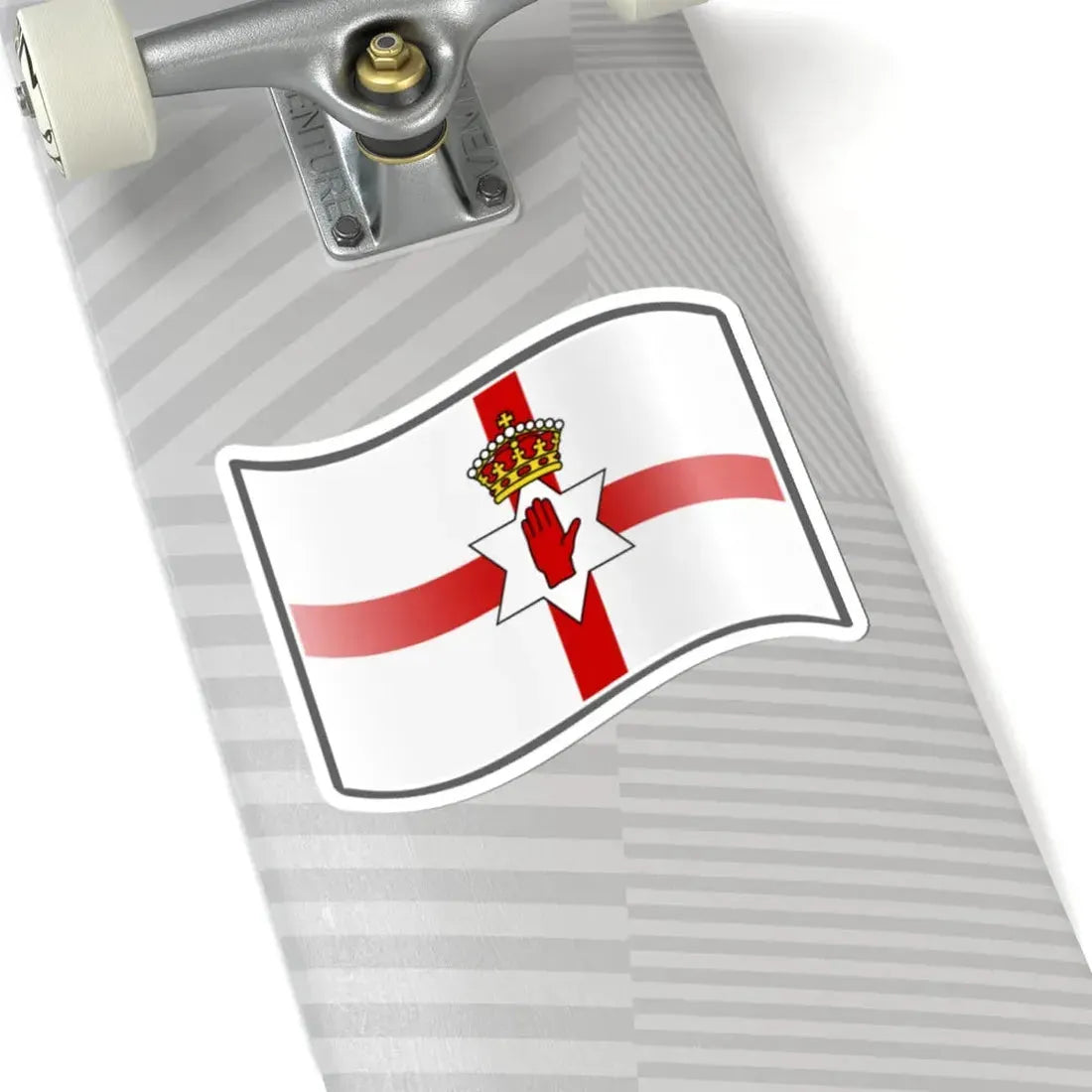 Nuvola Northern Irish flag (Ireland) STICKER Vinyl Kiss-Cut Decal - The Sticker Space