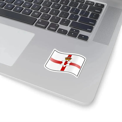 Nuvola Northern Irish flag (Ireland) STICKER Vinyl Kiss-Cut Decal - The Sticker Space