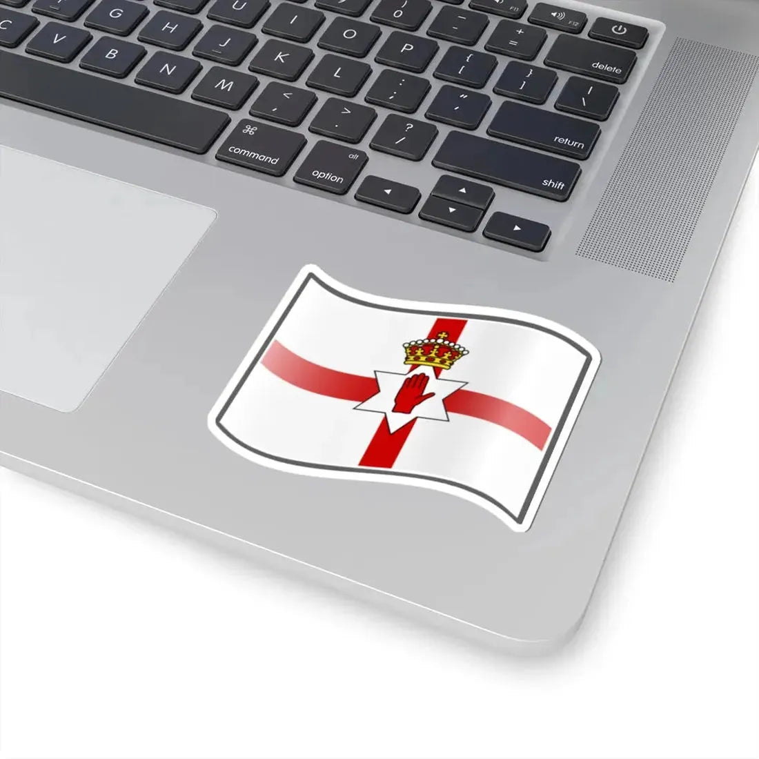 Nuvola Northern Irish flag (Ireland) STICKER Vinyl Kiss-Cut Decal - The Sticker Space