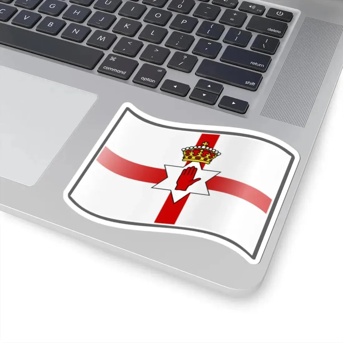 Nuvola Northern Irish flag (Ireland) STICKER Vinyl Kiss-Cut Decal - The Sticker Space