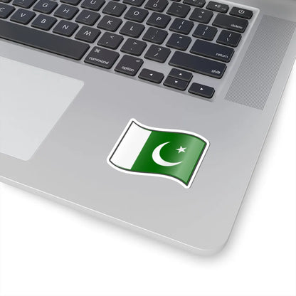 Nuvola Pakistani flag (Pakistan) STICKER Vinyl Kiss-Cut Decal - The Sticker Space