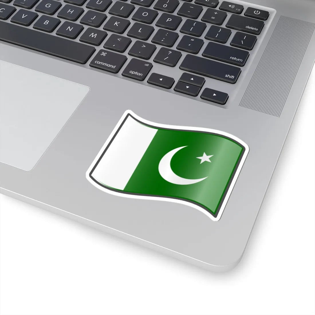 Nuvola Pakistani flag (Pakistan) STICKER Vinyl Kiss-Cut Decal - The Sticker Space