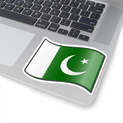 Nuvola Pakistani flag (Pakistan) STICKER Vinyl Kiss-Cut Decal - The Sticker Space