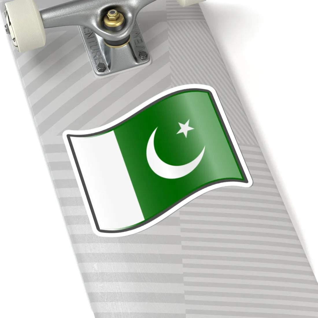 Nuvola Pakistani flag (Pakistan) STICKER Vinyl Kiss-Cut Decal - The Sticker Space