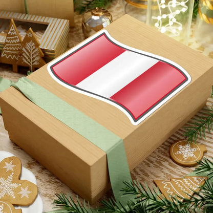 Nuvola Peru flag (Peru) STICKER Vinyl Kiss-Cut Decal - The Sticker Space