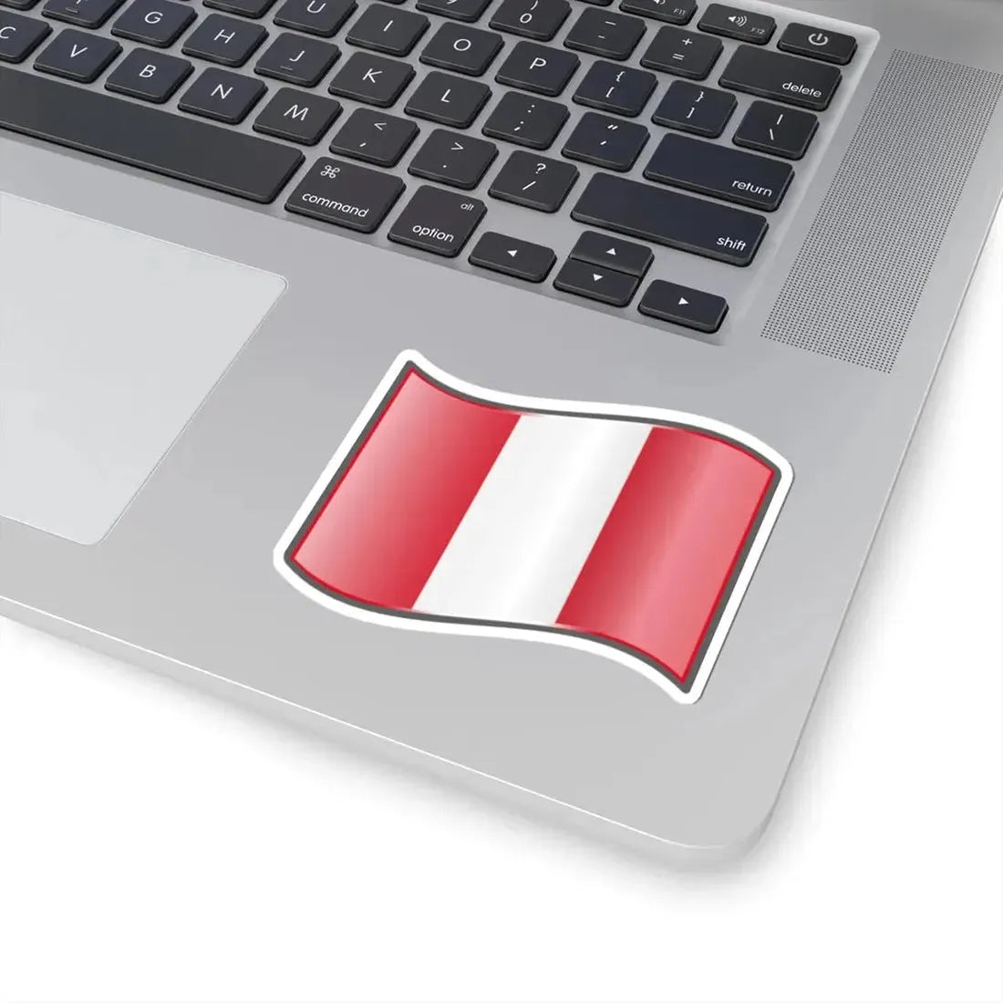 Nuvola Peru flag (Peru) STICKER Vinyl Kiss-Cut Decal - The Sticker Space