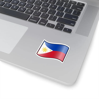 Nuvola Philippines flag (Philippines) STICKER Vinyl Kiss-Cut Decal - The Sticker Space