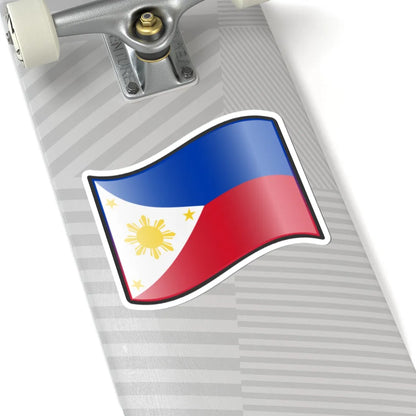 Nuvola Philippines flag (Philippines) STICKER Vinyl Kiss-Cut Decal - The Sticker Space