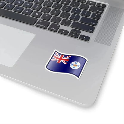 Nuvola Queensland flag (Australia) STICKER Vinyl Kiss-Cut Decal - The Sticker Space