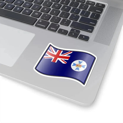 Nuvola Queensland flag (Australia) STICKER Vinyl Kiss-Cut Decal - The Sticker Space