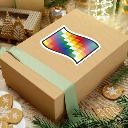 Nuvola Qulla Suyu flag (Argentina) STICKER Vinyl Kiss-Cut Decal - The Sticker Space