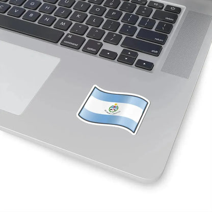 Nuvola San Juan flag (Argentina) STICKER Vinyl Kiss-Cut Decal - The Sticker Space