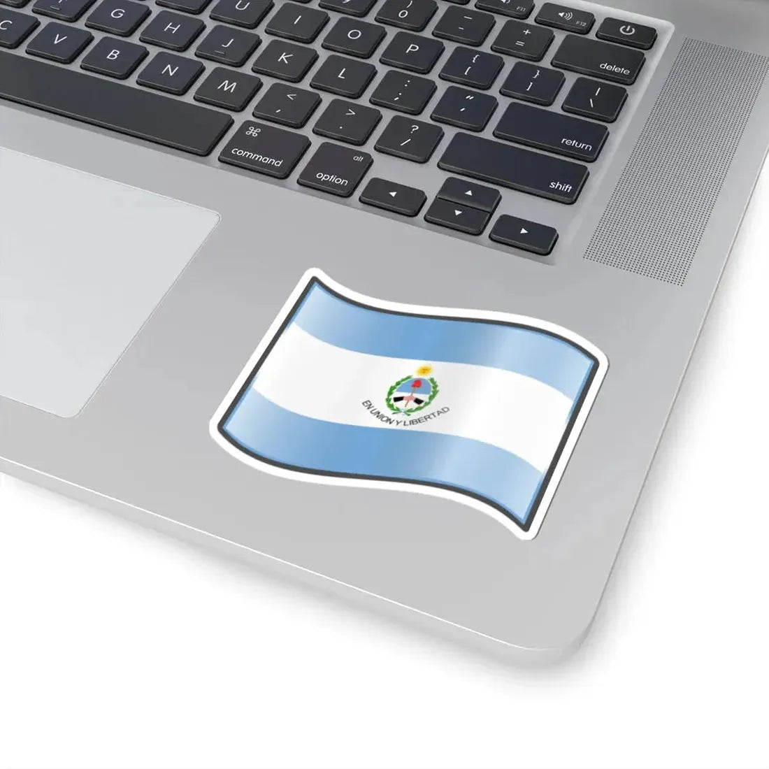 Nuvola San Juan flag (Argentina) STICKER Vinyl Kiss-Cut Decal - The Sticker Space