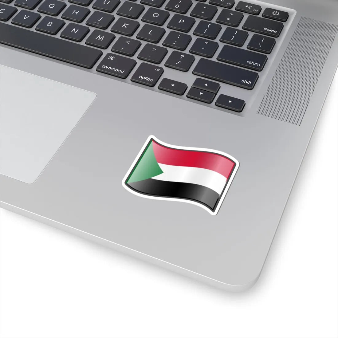 Nuvola Sudanese flag (Sudan) STICKER Vinyl Kiss-Cut Decal - The Sticker Space