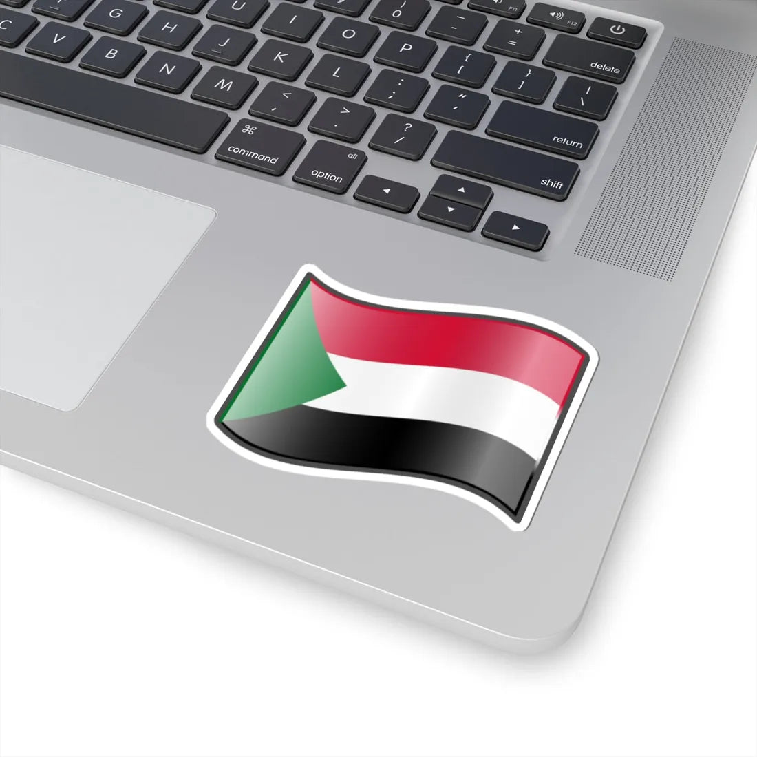 Nuvola Sudanese flag (Sudan) STICKER Vinyl Kiss-Cut Decal - The Sticker Space