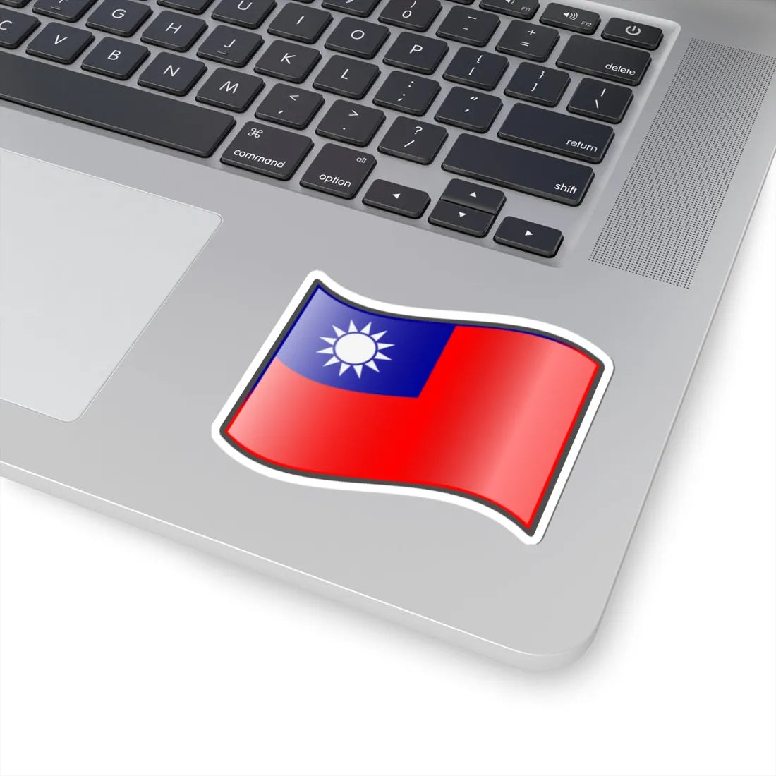 Nuvola Taiwanese flag STICKER Vinyl Kiss-Cut Decal - The Sticker Space