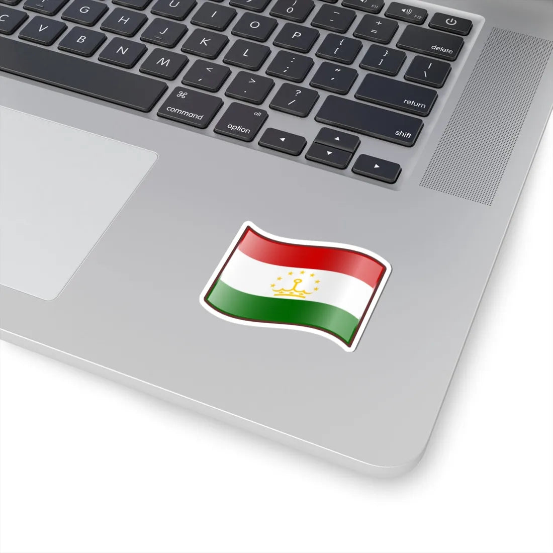 Nuvola Tajik flag (Tajikistan) STICKER Vinyl Kiss-Cut Decal - The Sticker Space