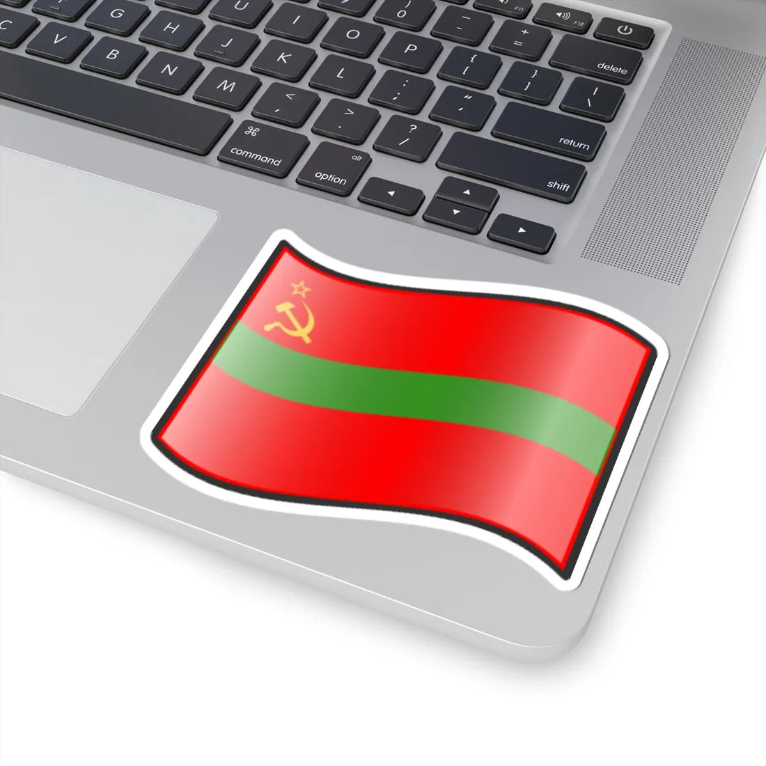 Nuvola Transnistria flag STICKER Vinyl Kiss-Cut Decal - The Sticker Space