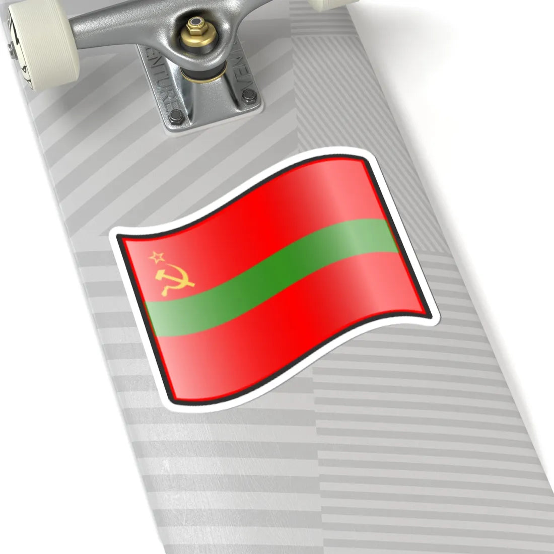 Nuvola Transnistria flag STICKER Vinyl Kiss-Cut Decal - The Sticker Space