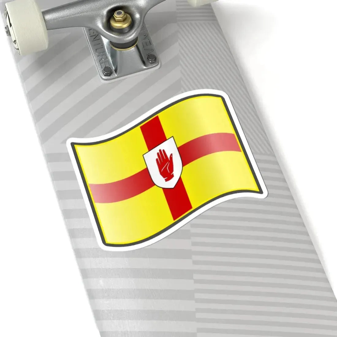 Nuvola Ulster flag (Ireland) STICKER Vinyl Kiss-Cut Decal - The Sticker Space