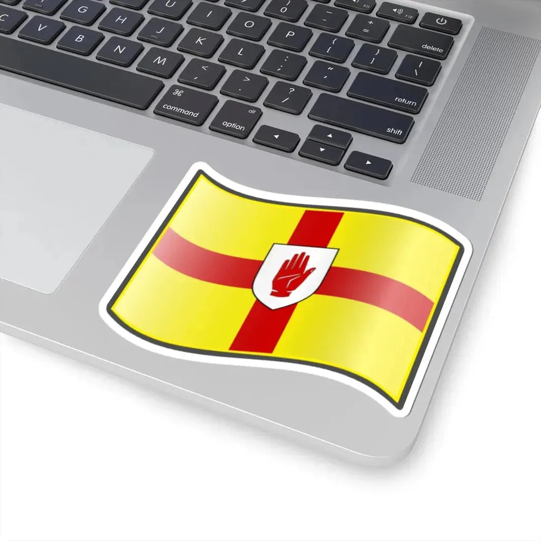 Nuvola Ulster flag (Ireland) STICKER Vinyl Kiss-Cut Decal - The Sticker Space
