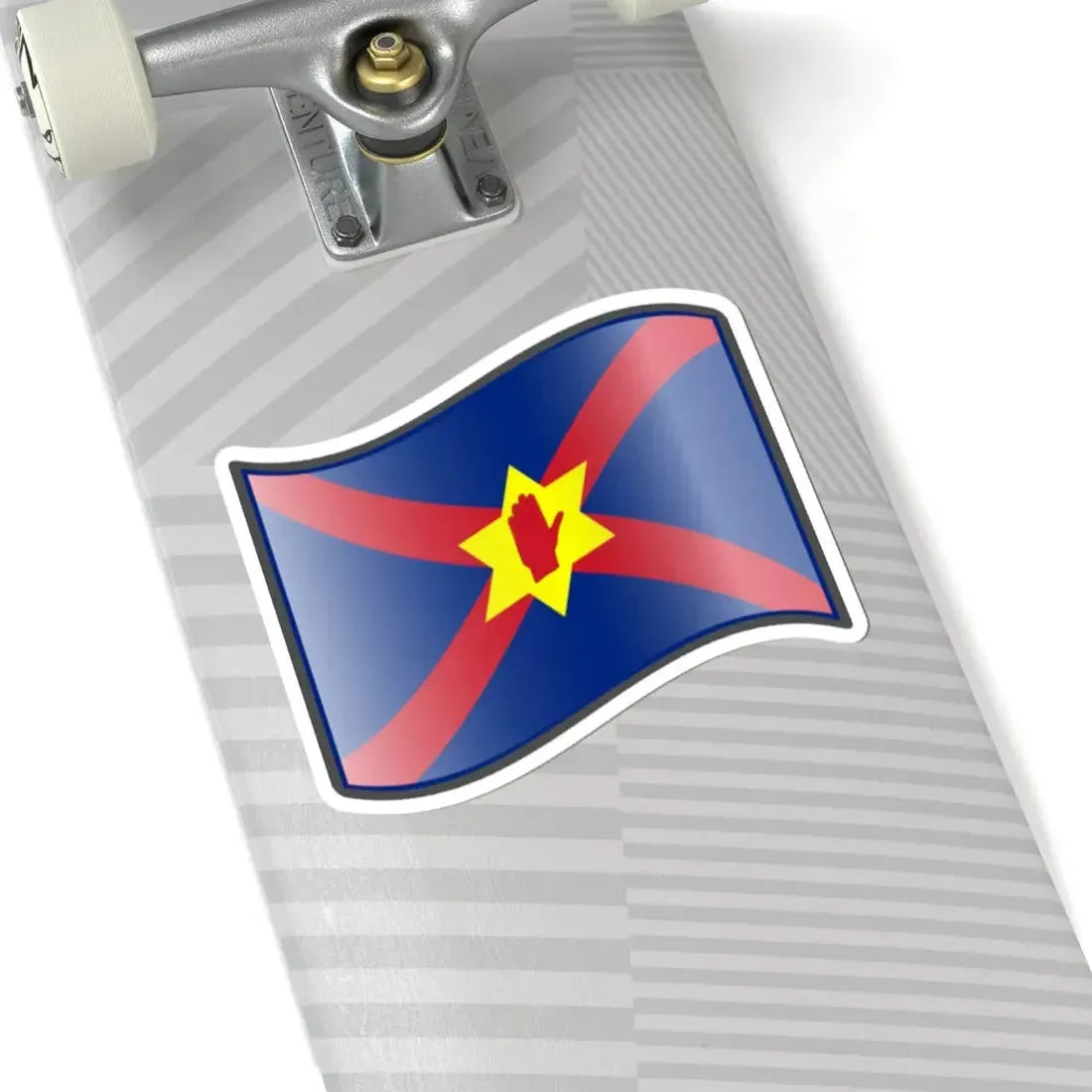 Nuvola Ulster Nation flag (Ireland) STICKER Vinyl Kiss-Cut Decal - The Sticker Space